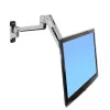ERGOTRON Lx sėdimos-stovimos padėties sieninio laikiklio LCD ranka (poliruotas aliuminis)