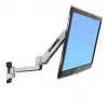 ERGOTRON Lx sėdimos-stovimos padėties sieninio laikiklio LCD ranka (poliruotas aliuminis)
