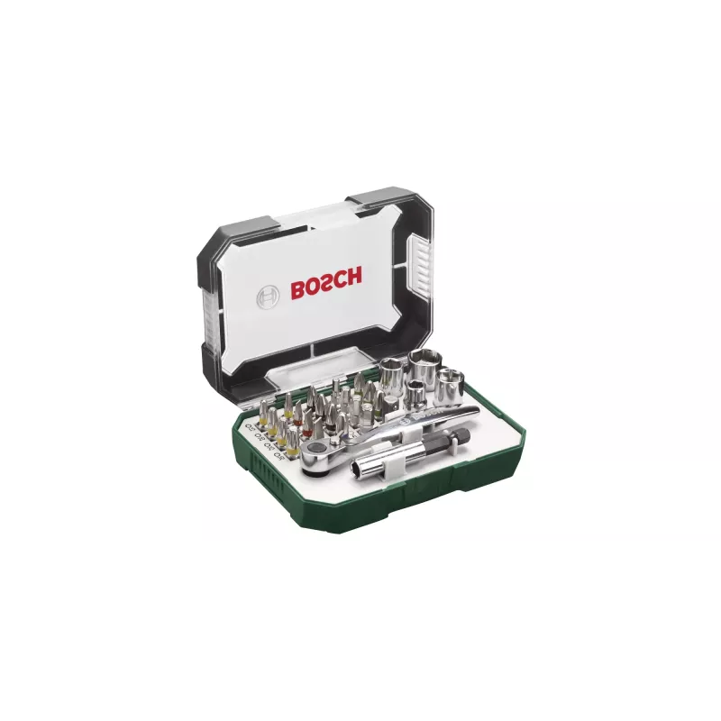 Bosch 2 607 017 322 atsuktuvų antgalių rinkinys 26 vnt.