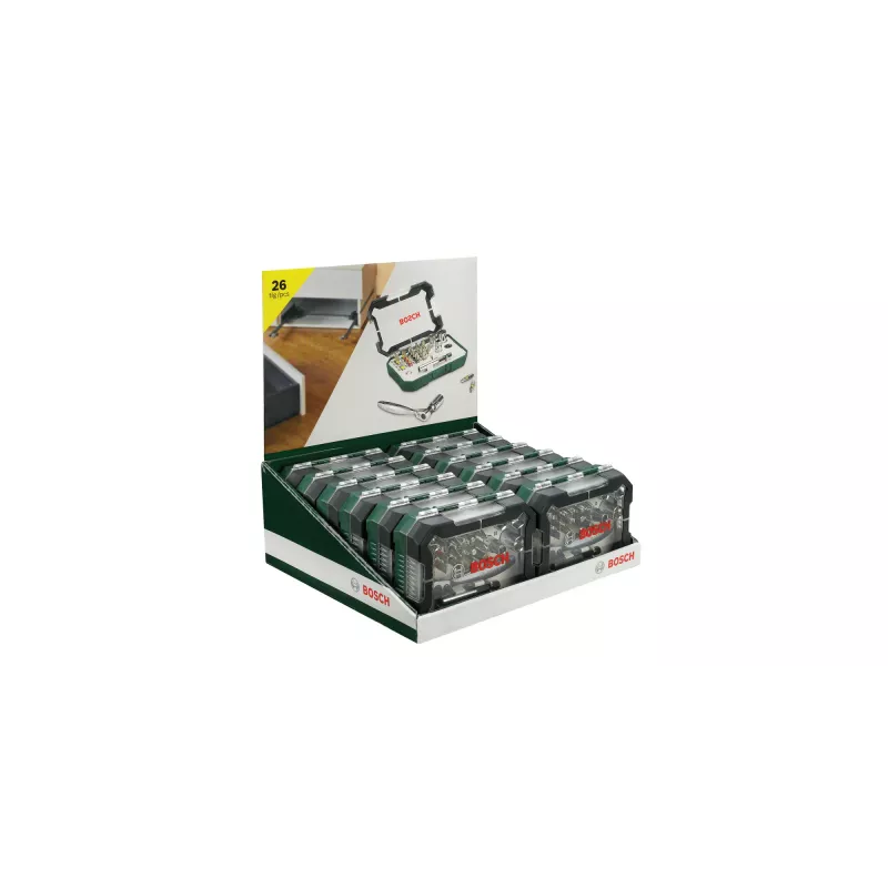 Bosch 2 607 017 322 atsuktuvų antgalių rinkinys 26 vnt.