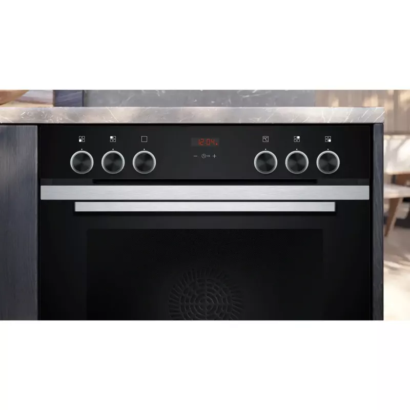 Virimo prietaisų rinkinys Siemens EQ311KA1ZM — Keraminė kaitlentė (4 zonos), Elektrinė orkaitė 71 l, Stiklo keramikos paviršius