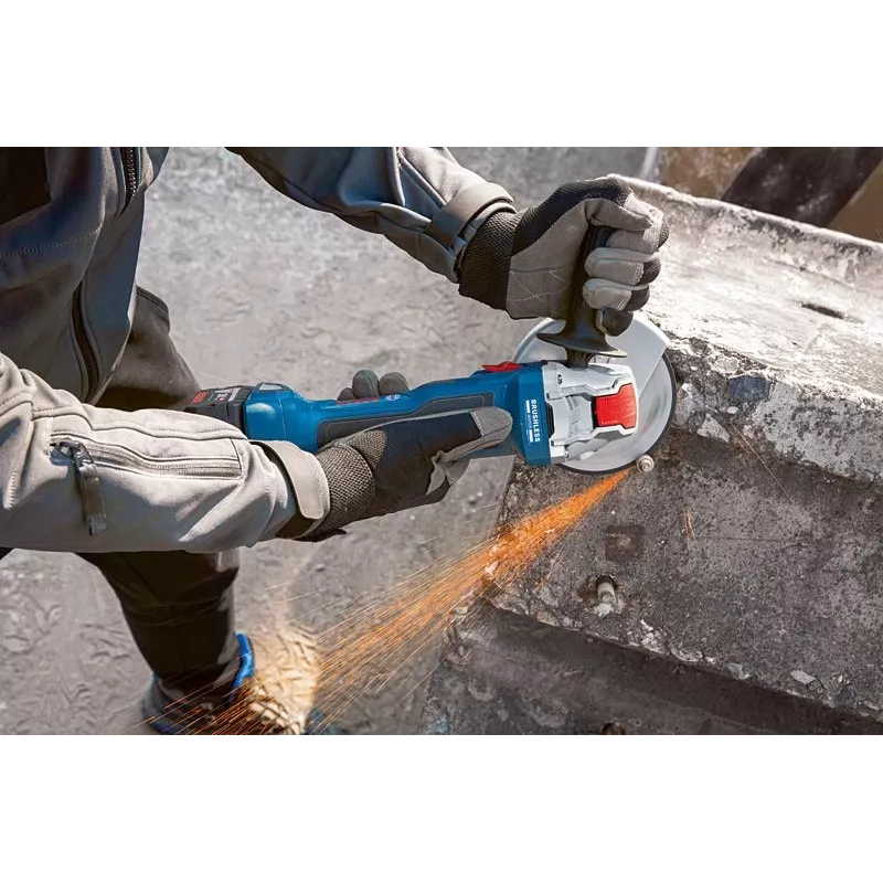 Bosch GWX 18V-7 Professional kampinis šlifuoklis 12,5 cm 11000 aps./min 2,3 kg