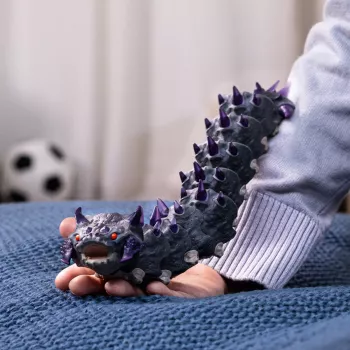 schleich ELDRADOR CREATURES Šešėlių kirmėlė, 7 metai, Monstrai ir drakonai, Šešėlių pasaulis, Įvairiaspalvis