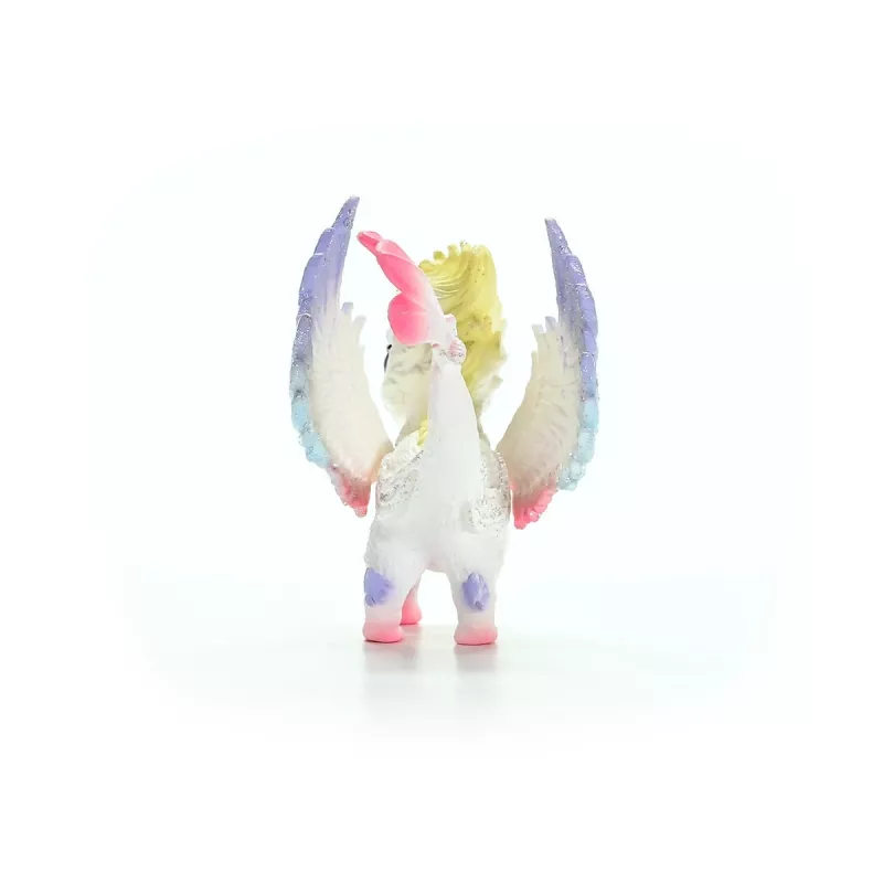 Figūrėlė Schleich BAYALA Vaivorykštės kūdikis drakonas nuo 5 m., smėlio mėlyna žalia, Vienaragio/Pegaso tema