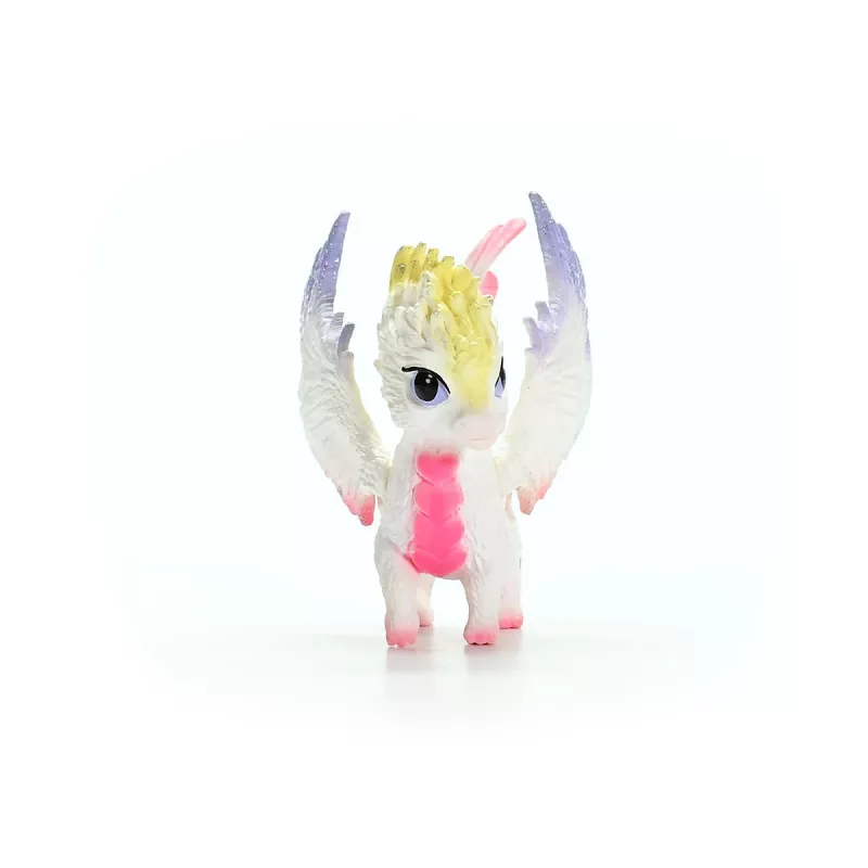 Figūrėlė Schleich BAYALA Vaivorykštės kūdikis drakonas nuo 5 m., smėlio mėlyna žalia, Vienaragio/Pegaso tema