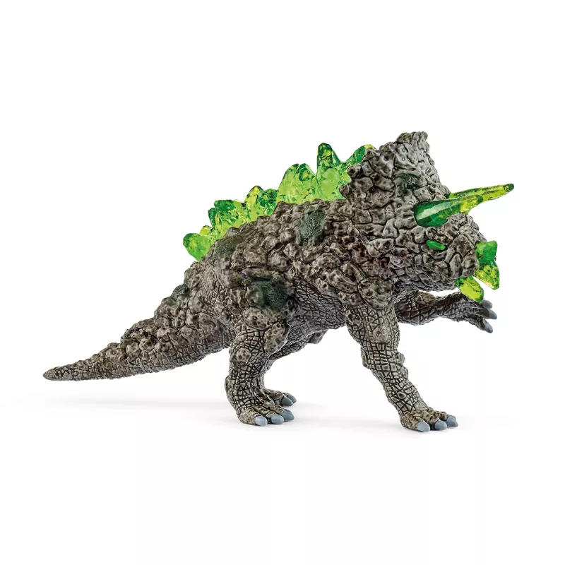 schleich ELDRADOR CREATURES Akmeninis Triceratopsas, 7 m., Monstrai ir drakonai, Akmenų pasaulis, Įvairiaspalvis
