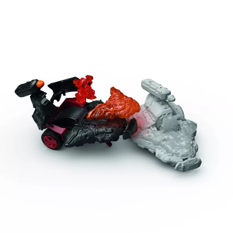 Veiksmo/Nuotykių Schleich ELDRADOR CREATURES Lavos reaktyvinis lėktuvas su mini būtybe