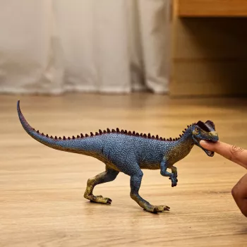 schleich Dinozaurai Dilophosaurus, 4 m., Dinozaurai ir ugnikalnis, Žemės užkariavimas, Įvairiaspalvis