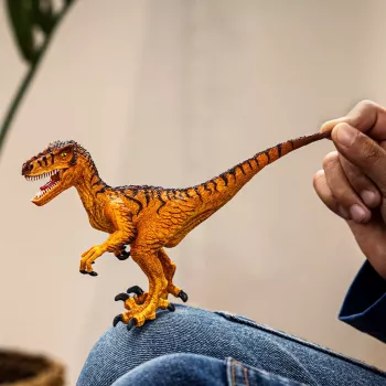 schleich Dinozaurai Velociraptorius, 4 m., Dinozaurai ir ugnikalnis, Žemės užkariavimas, Daugiaspalvis