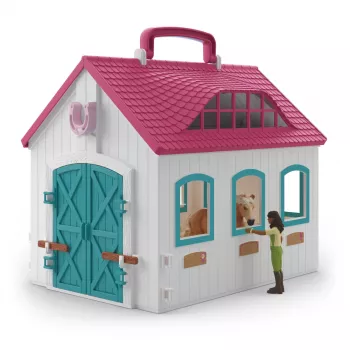 Farm Schleich HORSE CLUB atviras tvartelis „Mažoji pasaga“ 42703 Amžius 5–12