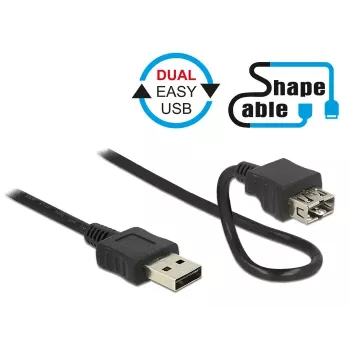 USB laidas DeLOCK 2m 2xUSB2.0-A