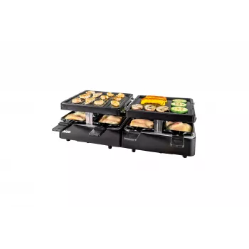 Unold 48755 racleto grilis 8 asm. 1300 W juoda
