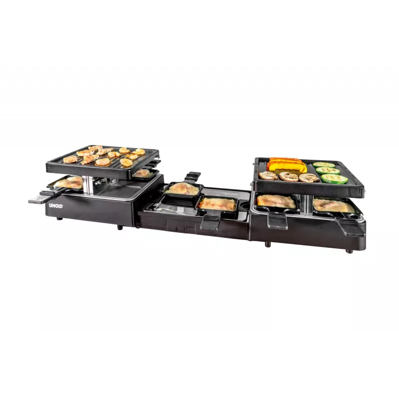 Unold 48755 racleto grilis 8 asm. 1300 W juoda