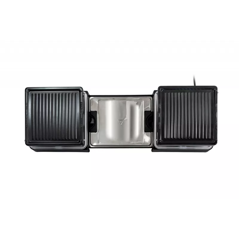 Unold 48755 racleto grilis 8 asm. 1300 W juoda
