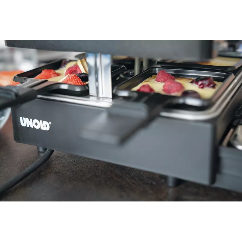 Unold 48755 racleto grilis 8 asm. 1300 W juoda