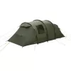 Tunelinis palapinė easy camp Leka Twin 6 Olive Green 2025 — šeimos tunelinis palapinė, 6 asmenų talpa