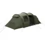 Tunelinis palapinė easy camp Leka Twin 6 Olive Green 2025 — šeimos tunelinis palapinė, 6 asmenų talpa