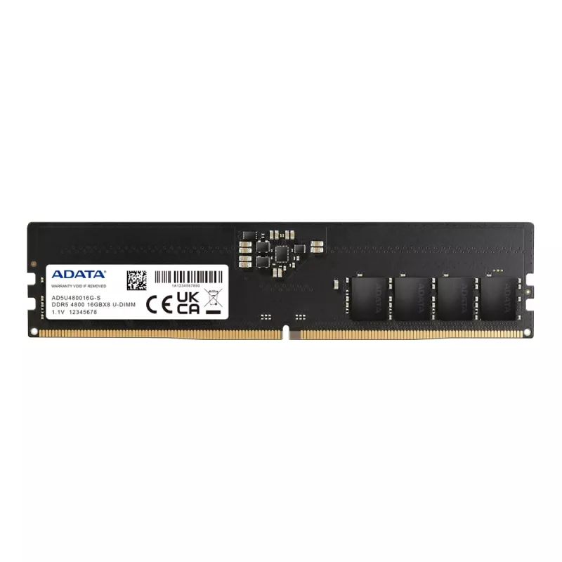 ADATA AD5U480016G-DT atminties modulis 32 GB 2 x 16 GB DDR5 288 kontaktų DIMM ECC