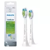 Philips Sonicare W2 Optimal Balta HX6062/10 2 vnt. keičiamųjų soninių dantų šepetėlių galvučių rinkinys
