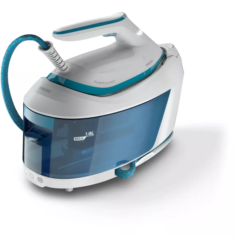 Philips PSG6022/20 garo lyginimo stotis 2400 W 1,8 L SteamGlide Plus padas Mėlyna, Balta