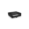 ICY BOX IB-2242SSK 13,3 cm (5,25 colio) saugojimo įrenginio dėklas Juodas