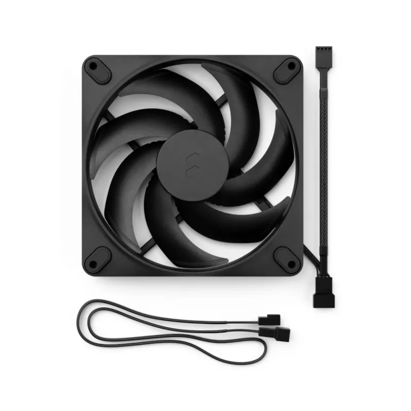 FRACTAL DESIGN Aušinimo ventiliatorius Momentum 14, juodas