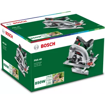 Bosch PKS 40 13 cm Žalias, Sidabrinis 5300 RPM 850 W