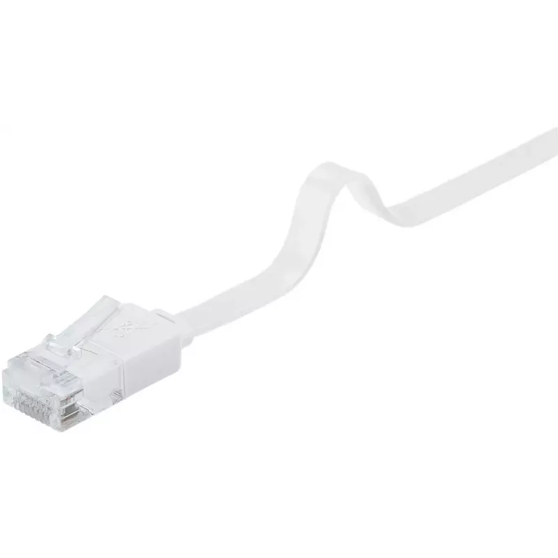 Tinklo kabelis Goobay 93358 1 m Cat5e U/UTP RJ-45 baltas