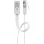 Tinklo kabelis Goobay 93358 1 m Cat5e U/UTP RJ-45 baltas