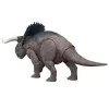 Jurassic World Rebirth Wild Roar Nasutoceratops žaislinis dinozauras, uodega valdoma atakos griebimo funkcija ir garsu