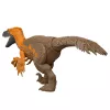 Jurassic World Rebirth Wild Roar Utahraptor žaislas dinozauras, uodega valdomas atakos kirtimas ir garsas