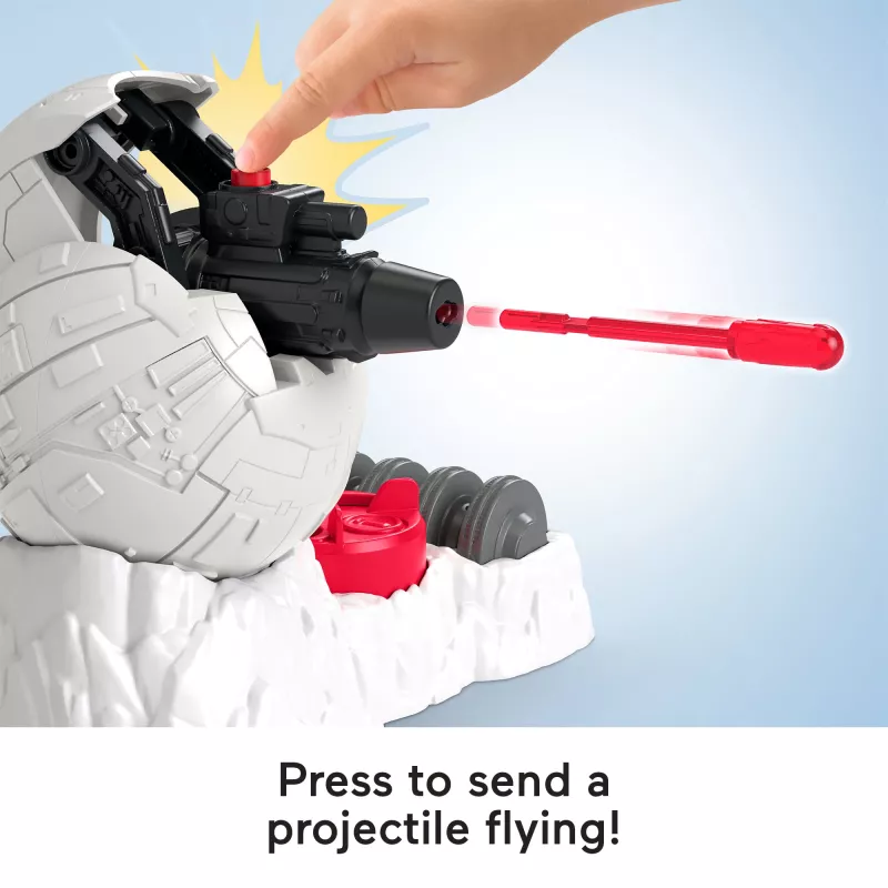 Fisher-Price Imaginext STAR WARS Sukilėlių bazės patranka su Luke Skywalker die-cast veikėjo raktu, 5 dalys