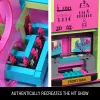 Mattel MEGA Squid Game laiptų statybos žaislų rinkiniai su veiksmo figūrėle (1707 dalys) kolekcionieriams