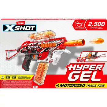Toy blaster Zuru X-Shot Blaster Trace Fire 70FPS set 1500 balls, 36621