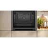 Įmontuojama elektrinė orkaitė NEFF N 50 B6ACJ7AG3 — 71 l, 3600 W, lietiminis valdymas, grafito/juoda
