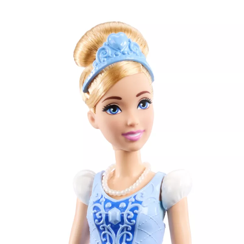 Disney Princess 2-in-1 Stories Pelenė, mados lėlė su 2 užsegamais liemenėliais, 2 sijonais ir 9 priedais