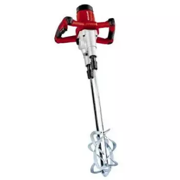 Dažų ir skiedinio maišyklė EINHELL TE-MX 1600-2 CE Twin, 1 600 W, raudona/juoda