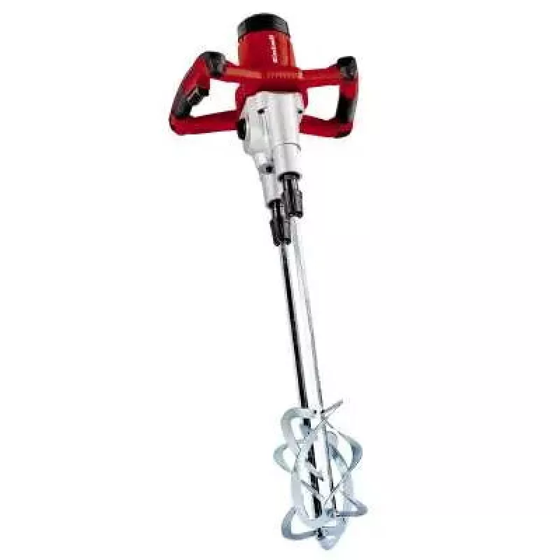 Dažų ir skiedinio maišyklė EINHELL TE-MX 1600-2 CE Twin, 1 600 W, raudona/juoda
