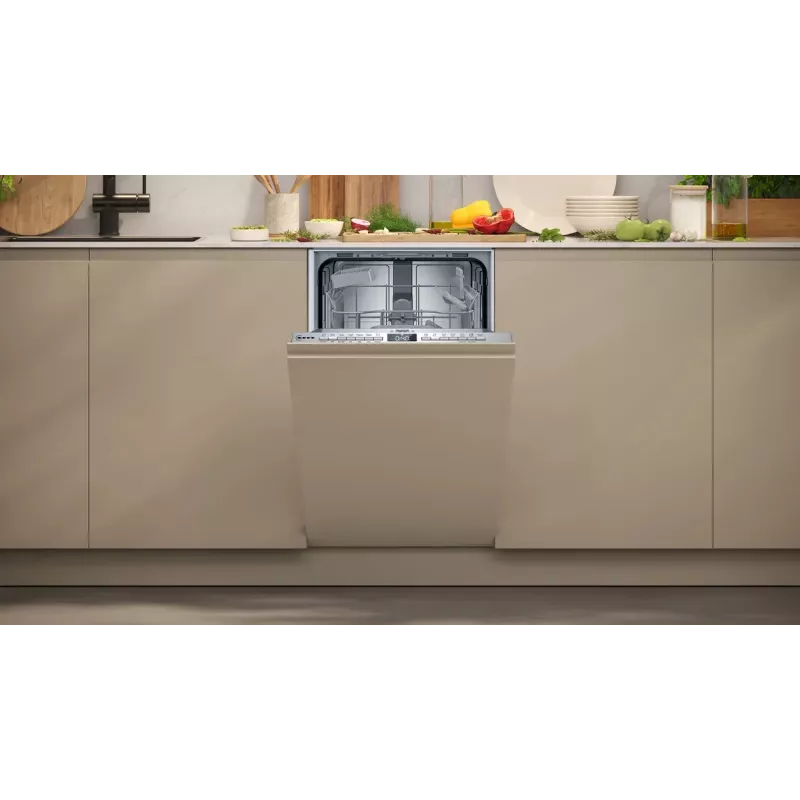 Indaplovė NEFF S853HKX20E visiškai integruota slimline 10 komplektų, Home Connect, 46 dB