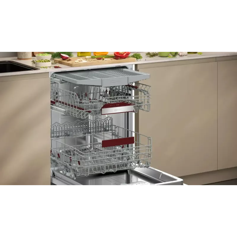 Indaplovė NEFF S255ECX15E visiškai integruojama, 14 komplektų, A energijos klasė, 42 dB, Home Connect