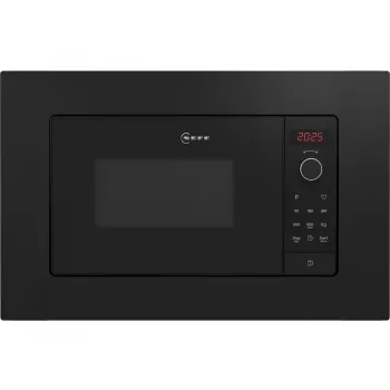 Neff HLAWG26S3 mikrobangų krosnelė Juoda Solo mikrobangų krosnelė Įmontuojama 20 L 800 W