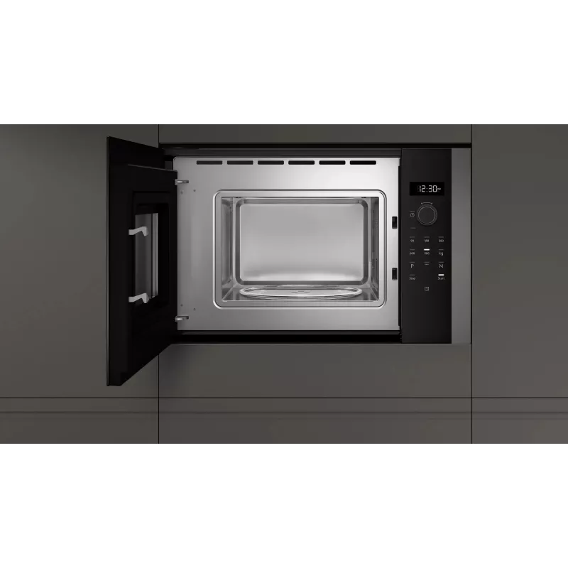 Neff HLAGD53G0 mikrobangų krosnelė, grafito spalvos, kombinuota mikrobangų krosnelė, įmontuojama, 25 l, 900 W