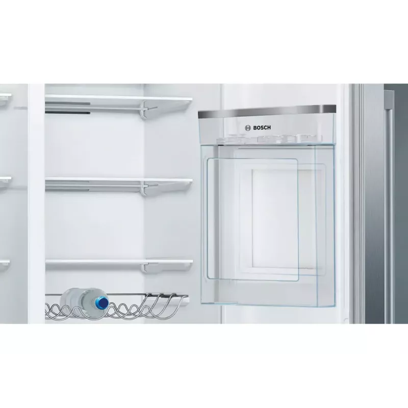 Bosch Serie 6 KAG93AIEP šaldytuvas „side-by-side“ Laisvai pastatomas 560 l Nerūdijantis plienas