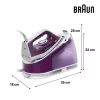Braun CareStyle 1 IS1514VI 2200 W 1,7 L Keraminis padas Violetinė