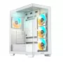 GIGABYTE C500 PANORAMIC STEALTH Midi Tower baltos spalvos korpusas