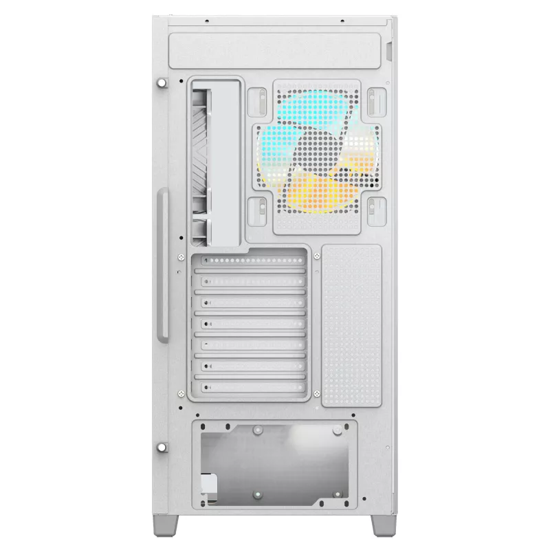 GIGABYTE C500 PANORAMIC STEALTH Midi Tower baltos spalvos korpusas