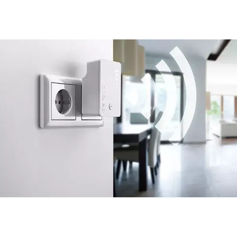 „WiFi Repeater Devolo AC 1000 Mbit/s White“