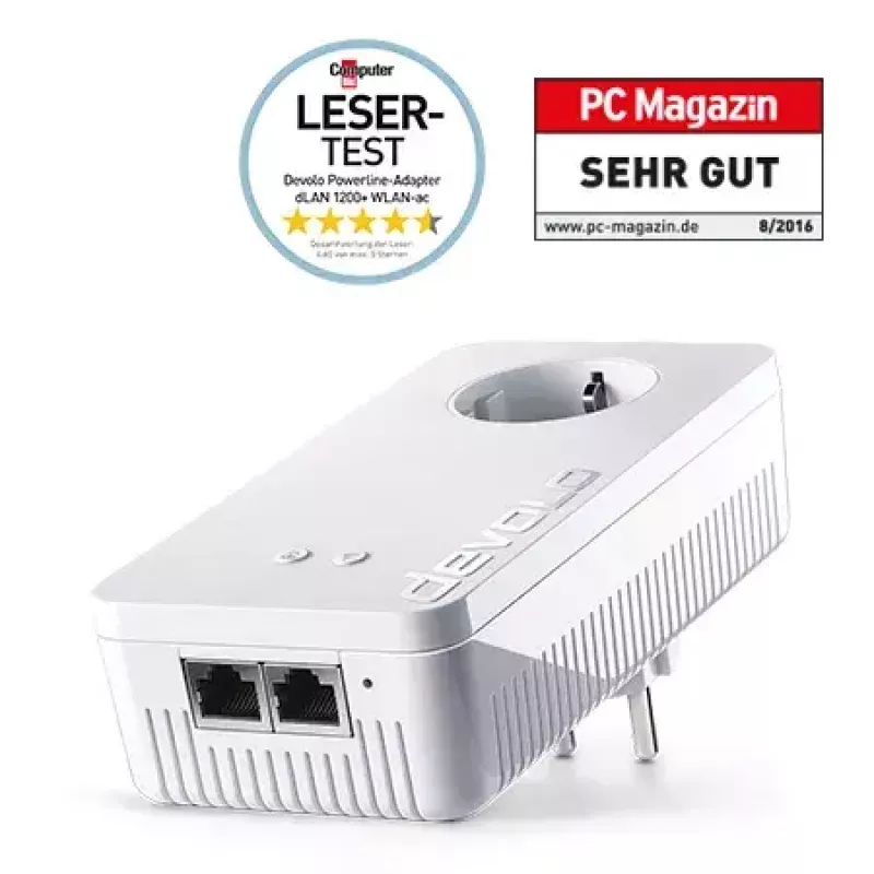 „WiFi Repeater Devolo AC 1000 Mbit/s White“