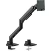 Monitoriaus laikiklis SILVERSTONE SST-ARM14B 17–49 colių monitoriams, juodas, vieno ekrano reguliuojamas stovas