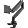 Monitoriaus laikiklis SILVERSTONE SST-ARM14B 17–49 colių monitoriams, juodas, vieno ekrano reguliuojamas stovas